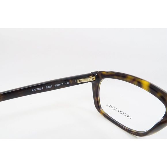 Giorgio Armani  AR 7032 5026 Shiny Havana New Authentic 54-16-140 Italy w/ Case - Picture 5 of 8